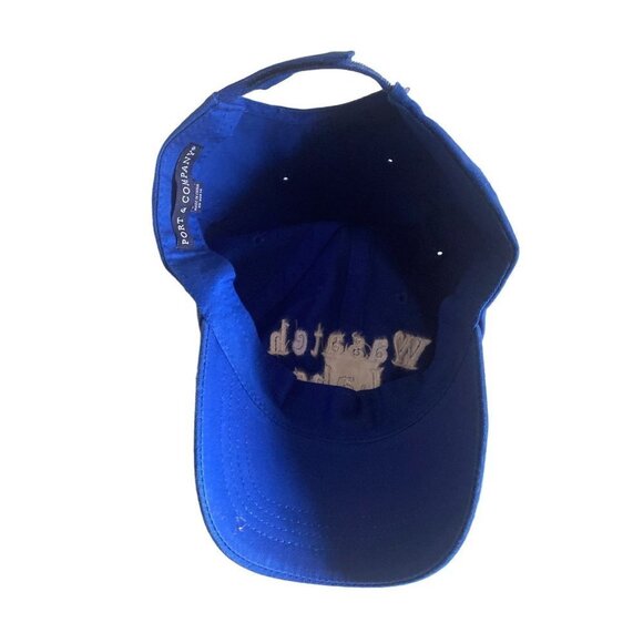 Wasatch Lake Blue Hat Adjustable Embroidered Lettering - Picture 4 of 6